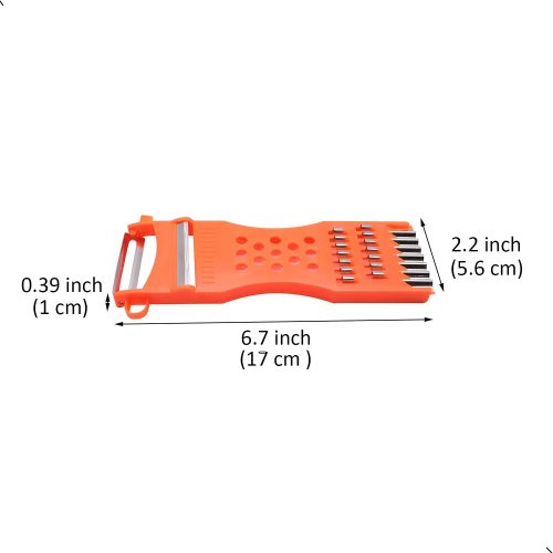 1Pcs handheld Plastic Multifunction Kitchen Peeler Grater Slicer Tool,for Vegetable,Fruit,Cucumber,Potato,Carrots,Cheese,Chef Gadgets Tools - Image 3