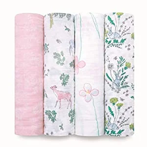 aden + anais Swaddle Blanket, Boutique Muslin Blankets for Girls & Boys, Baby Receiving Swaddles, Ideal Newborn & Infant?